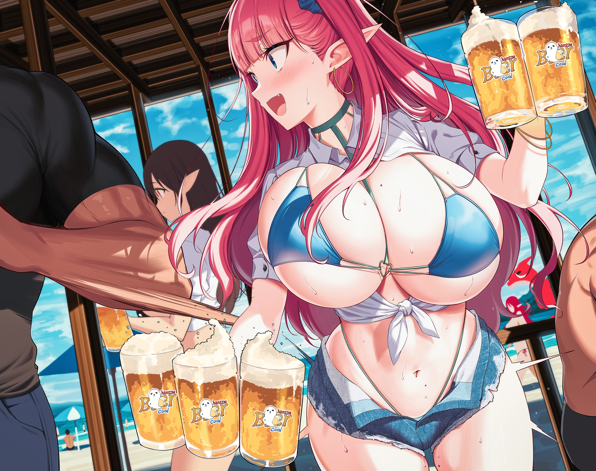 This is a pixiv picture whose title is elf doodle 05.
