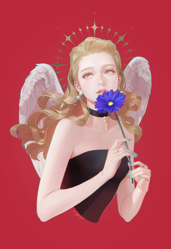 This is a pixiv picture whose title is Gerbera.