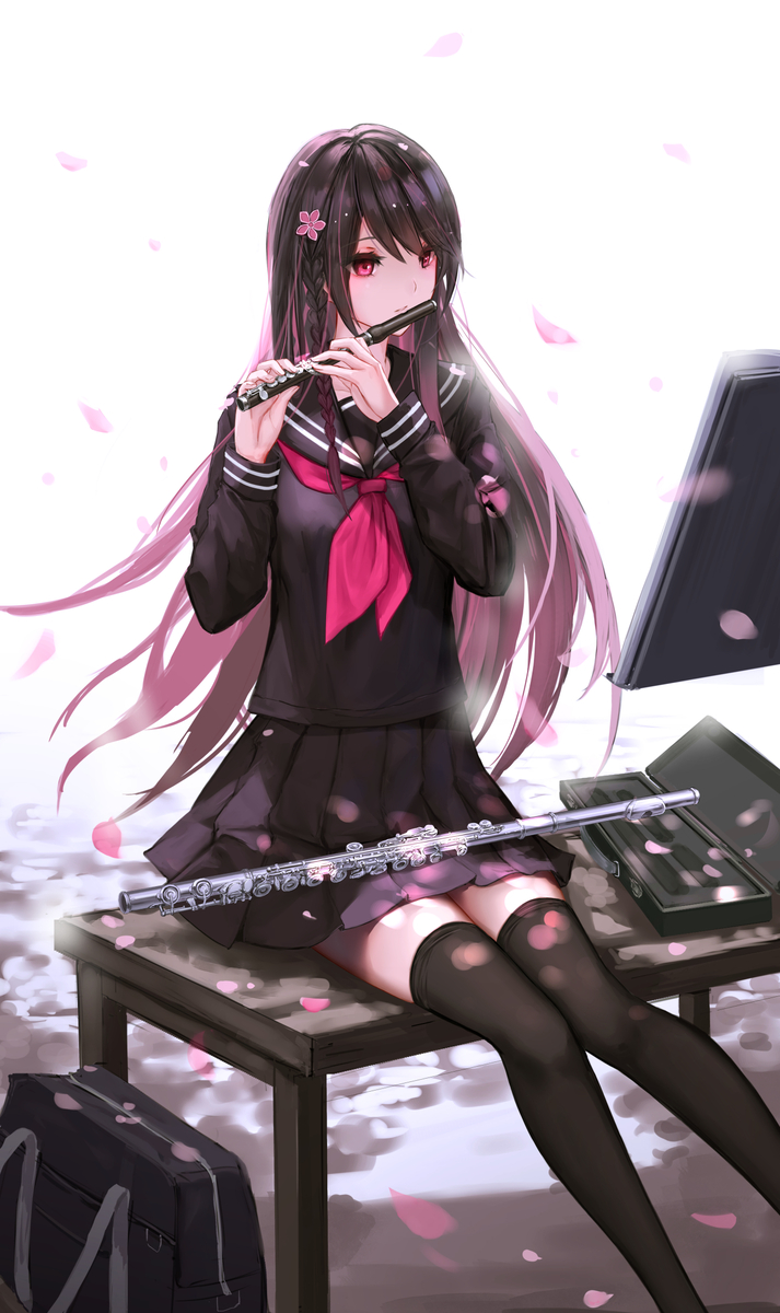 This is a pixiv picture whose title is ballad;.