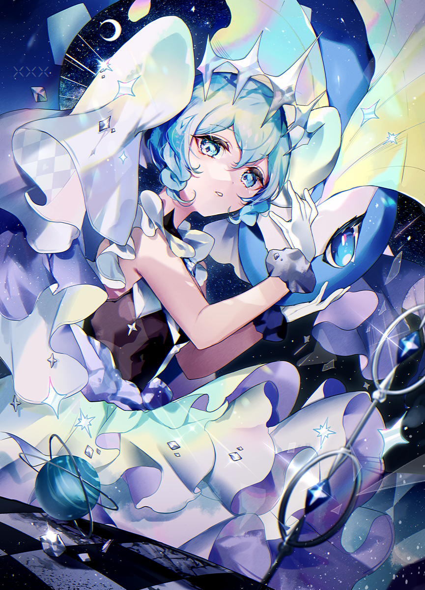 This is a pixiv picture whose title is Rock type miku.