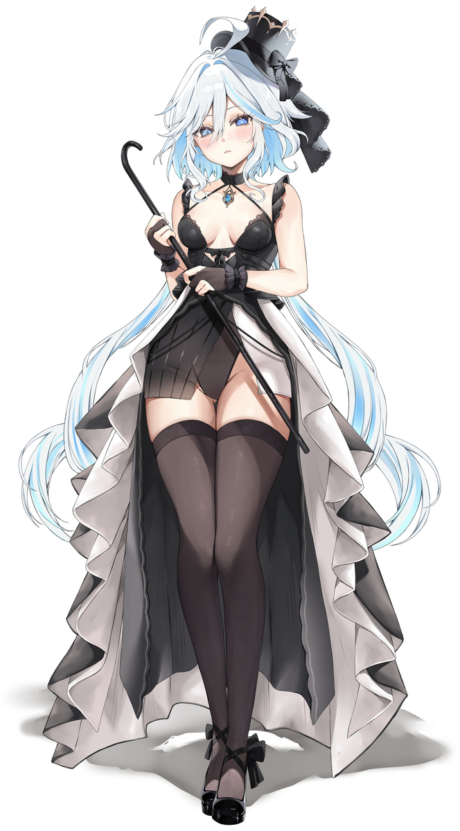 This is a pixiv picture whose title is Furina.