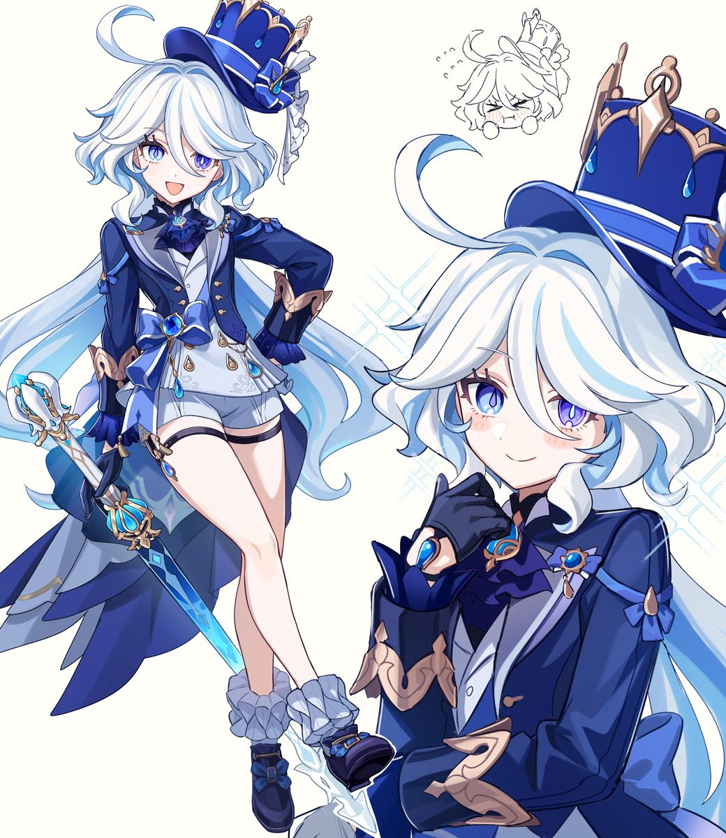 This is a pixiv picture whose title is フリーナ.