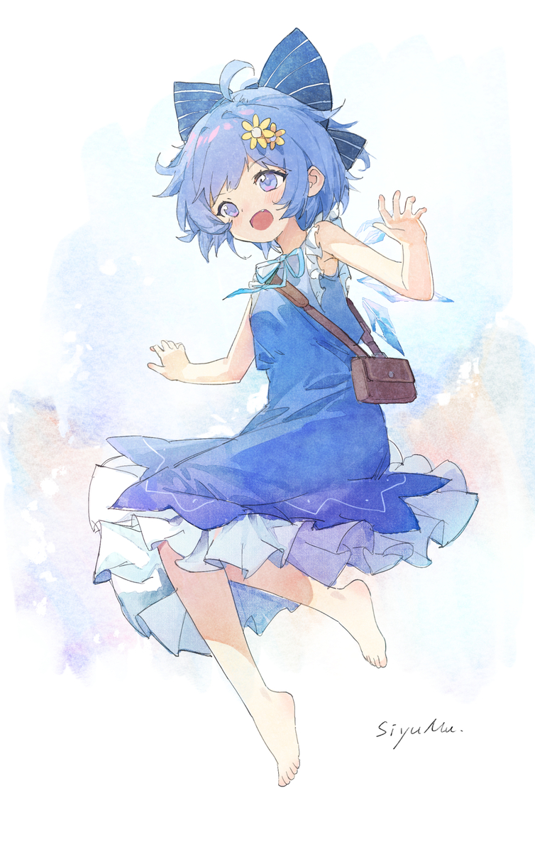 This is a pixiv picture whose title is チルノ.