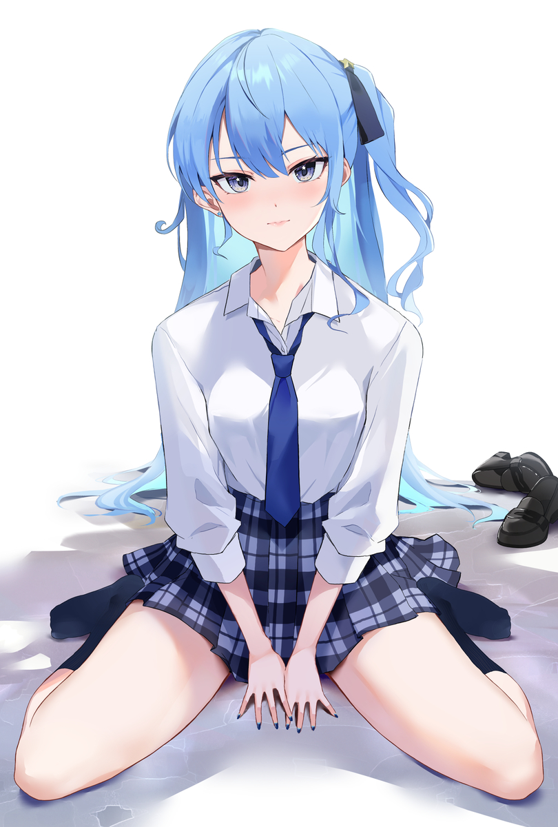 This is a pixiv picture whose title is 星街先輩.