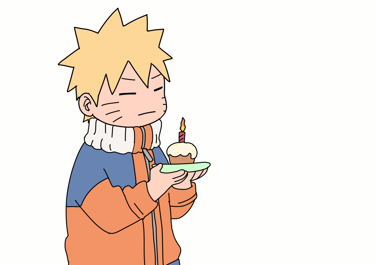 This is a pixiv picture whose title is ナルト～～～～ハピバ～～～～！！！！.