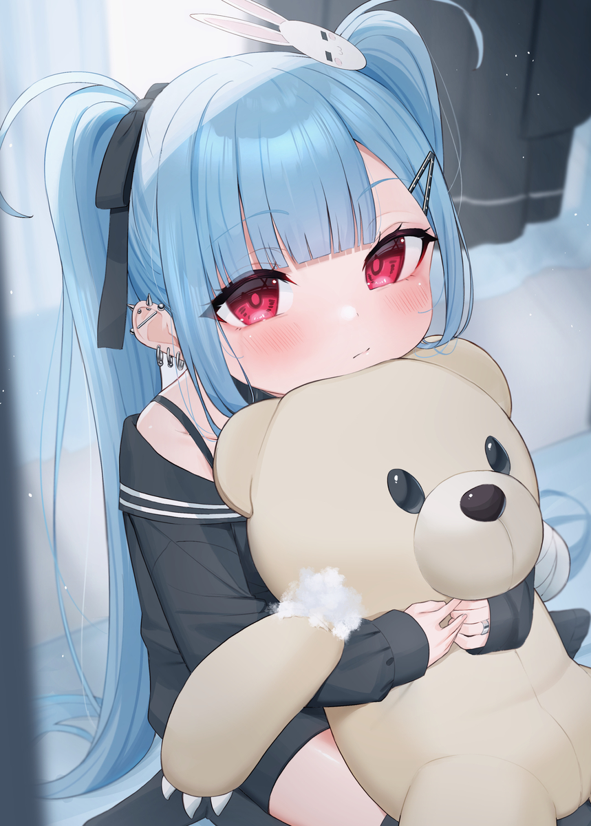 This is a pixiv picture whose title is あ…凄くかまってほしそうにしてる…….
