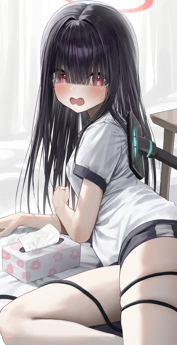 This is a pixiv picture whose title is 「掃除機がっ……たすけてください〜」　５３日目.