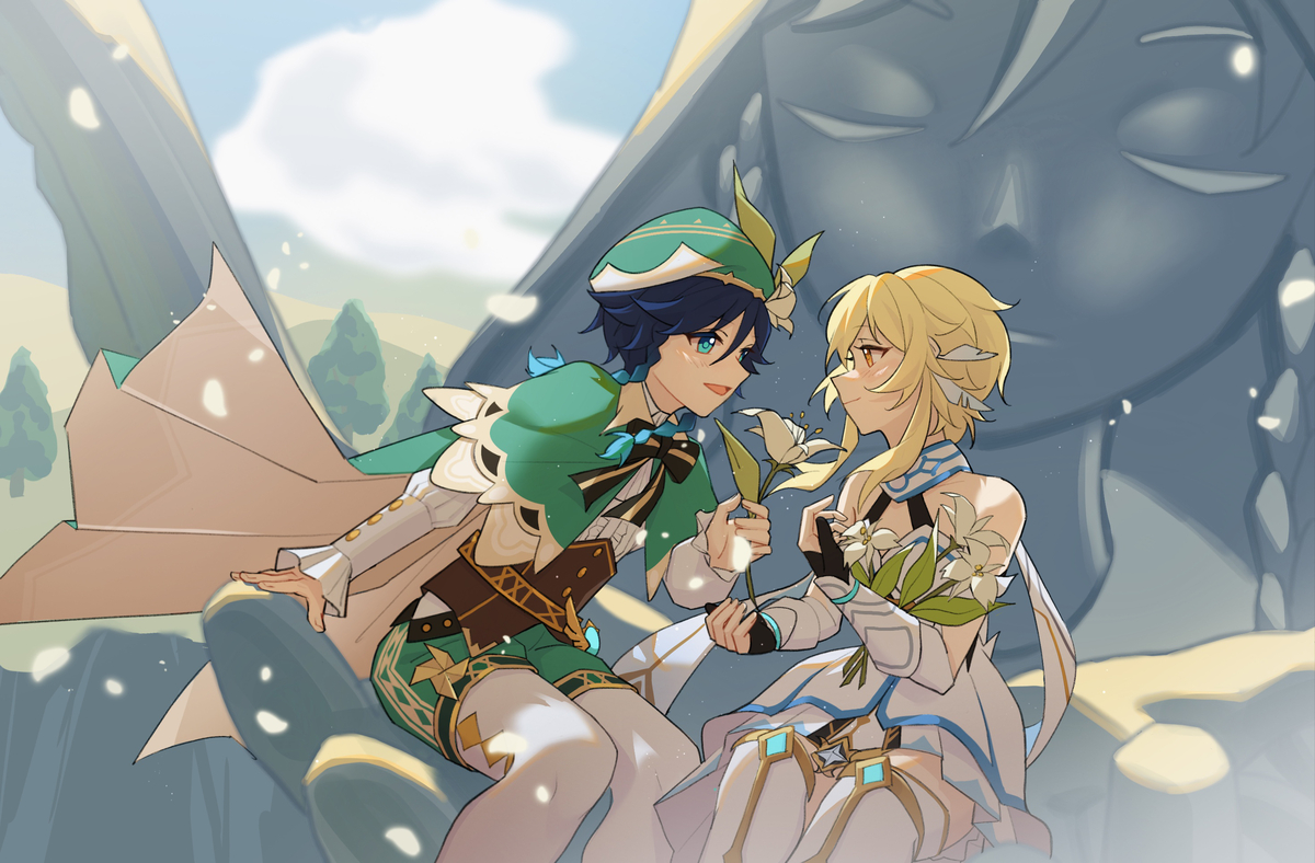 This is a pixiv picture whose title is 無題.