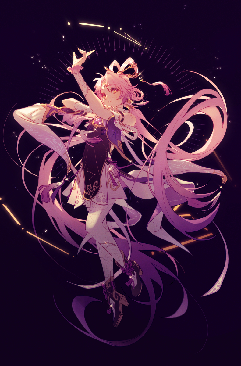 This is a pixiv picture whose title is HSR - The Master Diviner.
