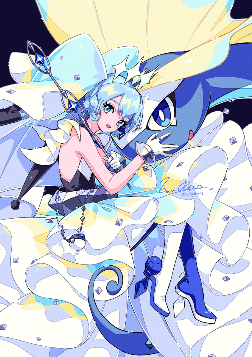 This is a pixiv picture whose title is I.