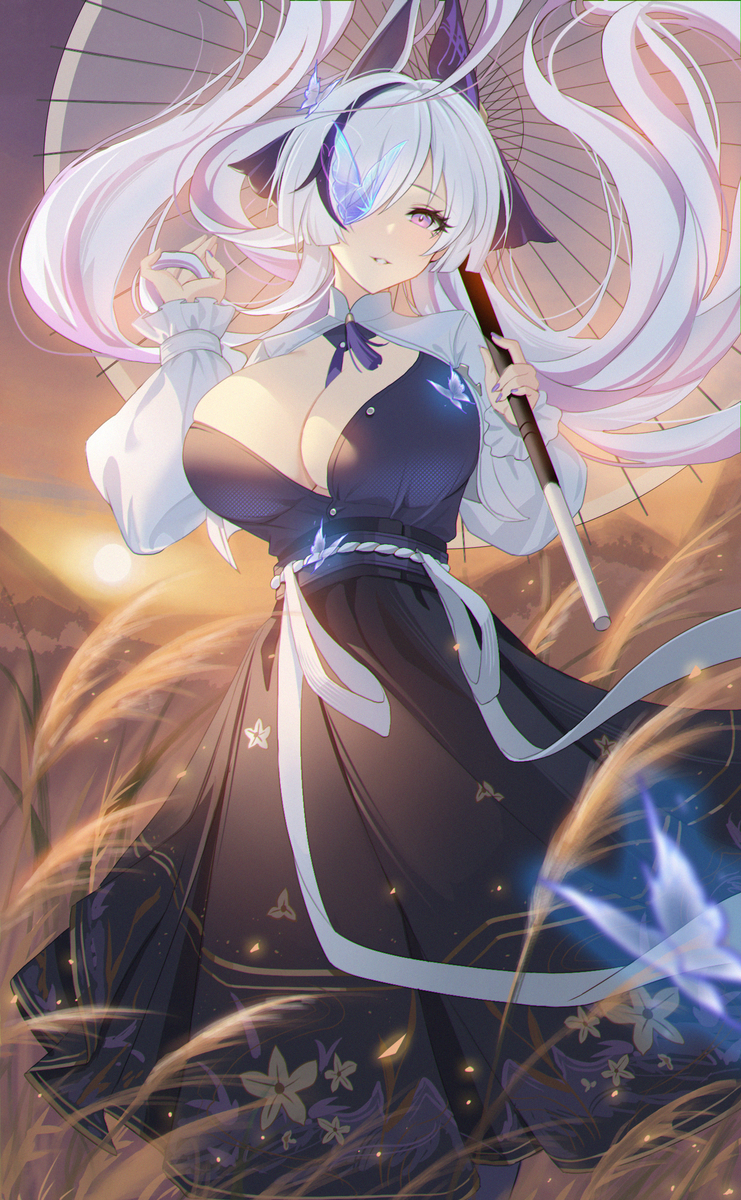 This is a pixiv picture whose title is 晚秋.