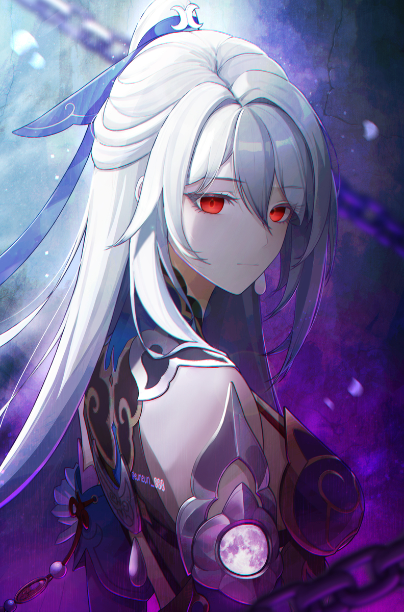 This is a pixiv picture whose title is Jing Liu.
