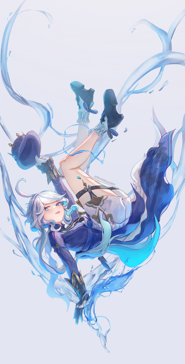 This is a pixiv picture whose title is Furina.