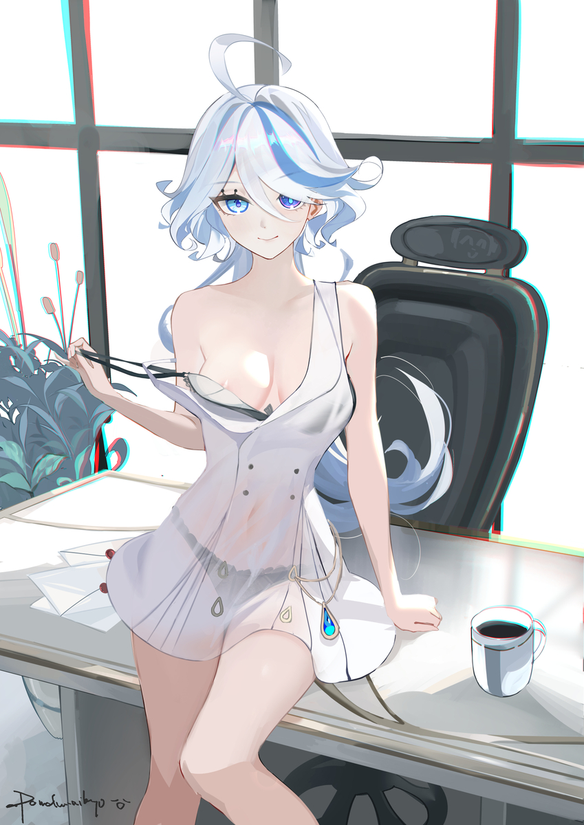 This is a pixiv picture whose title is Furina.