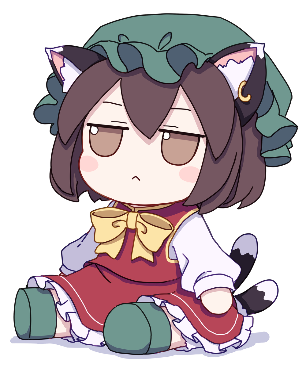 This is a pixiv picture whose title is アレンジふもふもちぇん。.