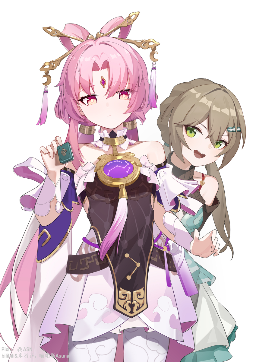 This is a pixiv picture whose title is 赌上这一切吧青雀！摸鱼还是加班？.