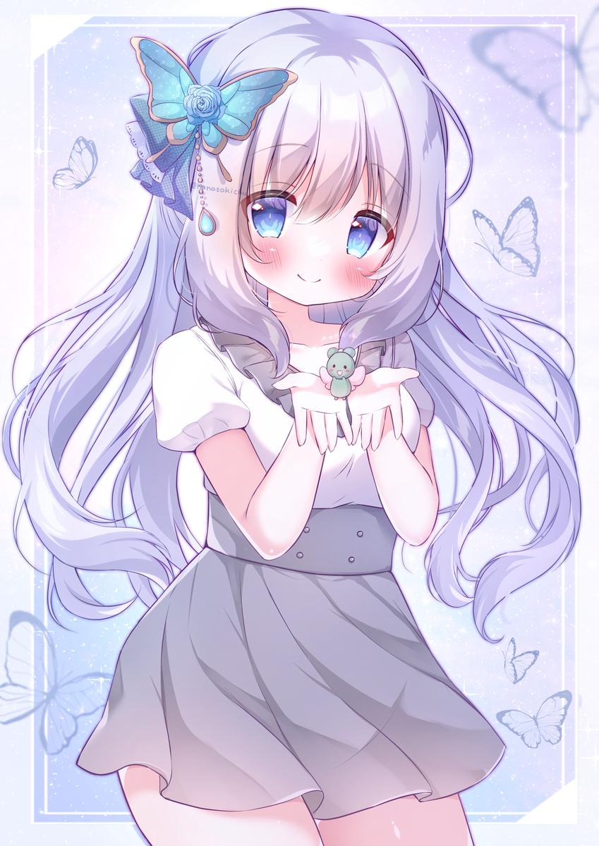 This is a pixiv picture whose title is ちょうちょの妖精さん🦋.