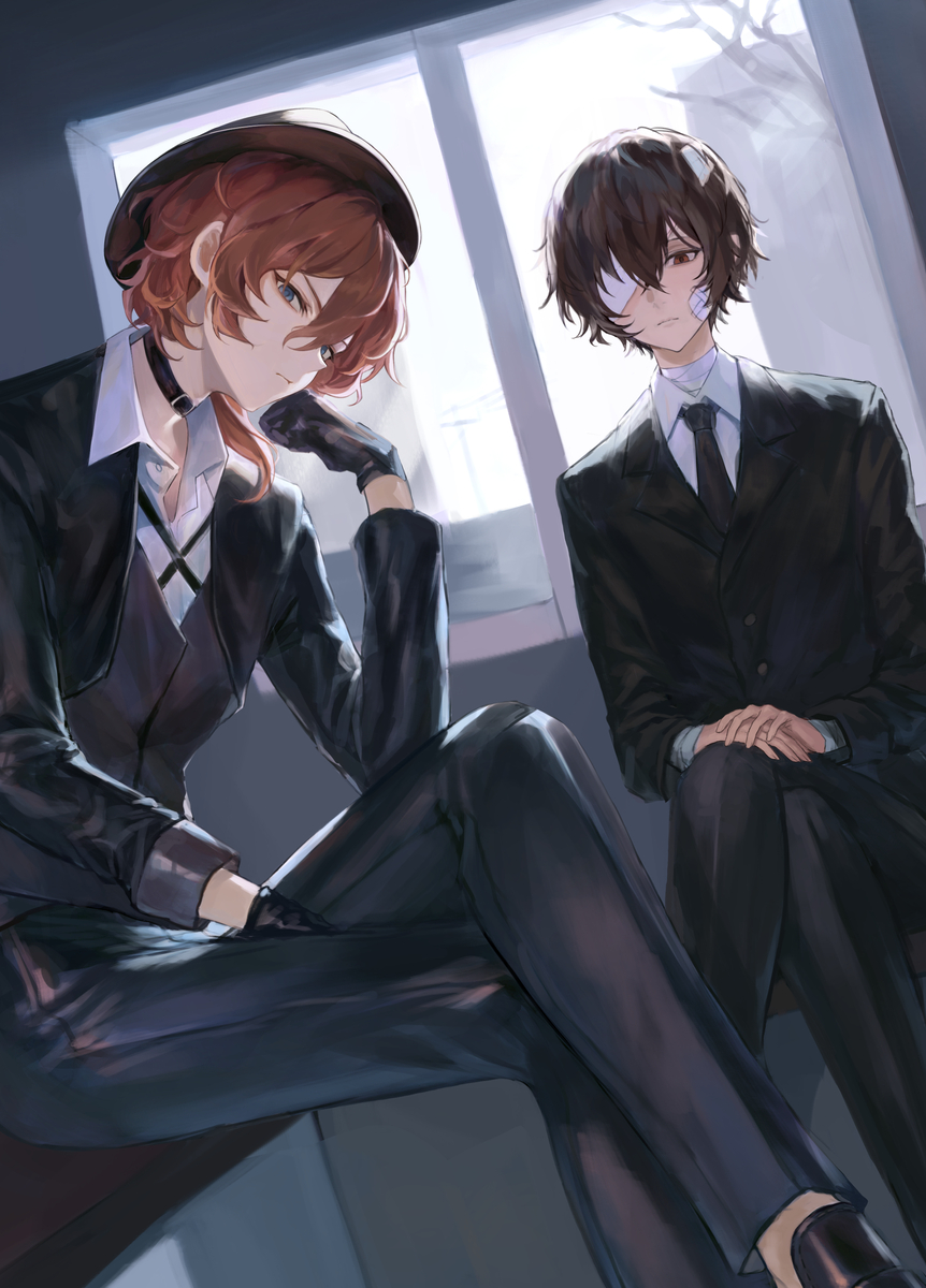 This is a pixiv picture whose title is BSD.