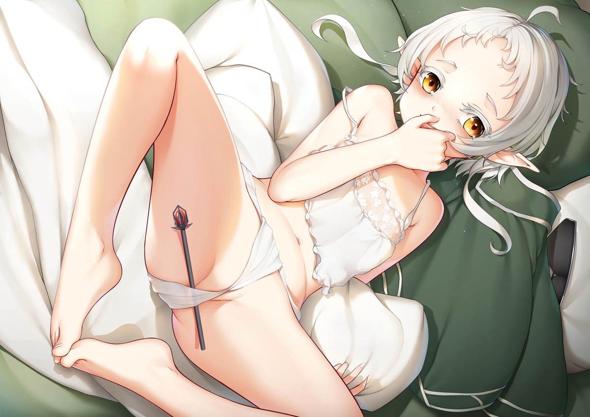 This is a pixiv picture whose title is シルフィエット 足~~~♥.