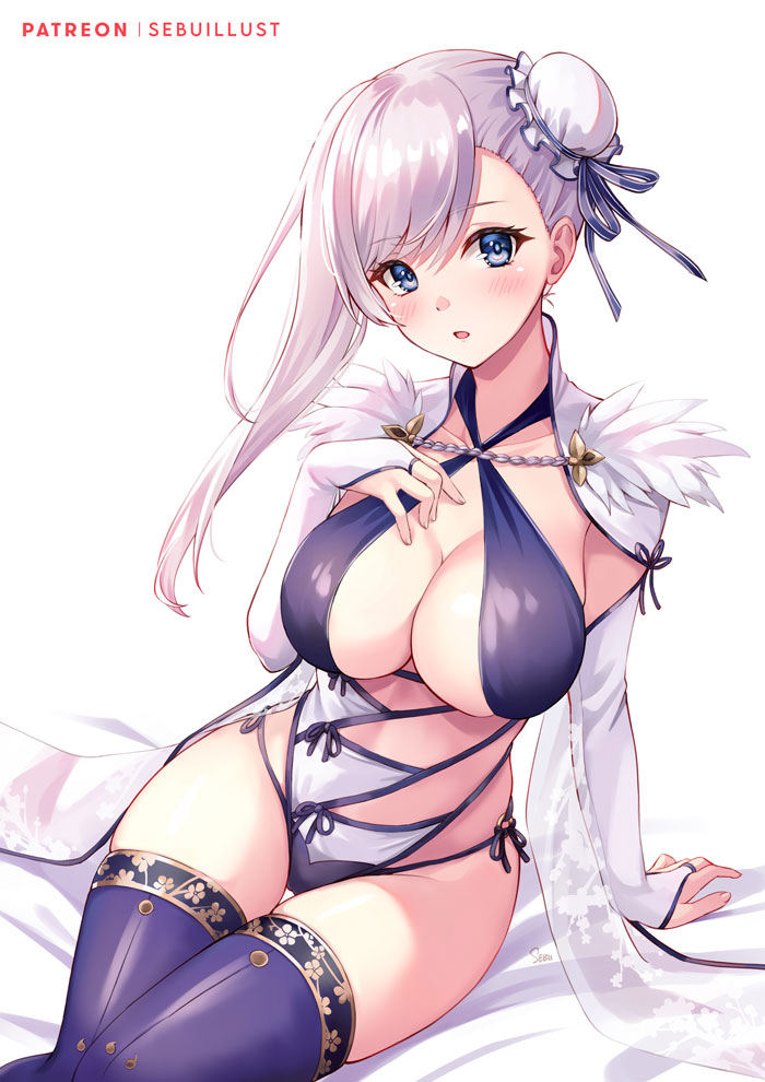 This is a pixiv picture whose title is 水着武蔵.