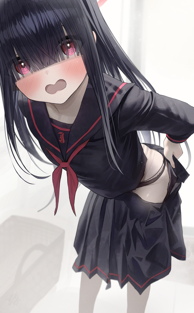 This is a pixiv picture whose title is 「ふぇっ？？？」　　５６.