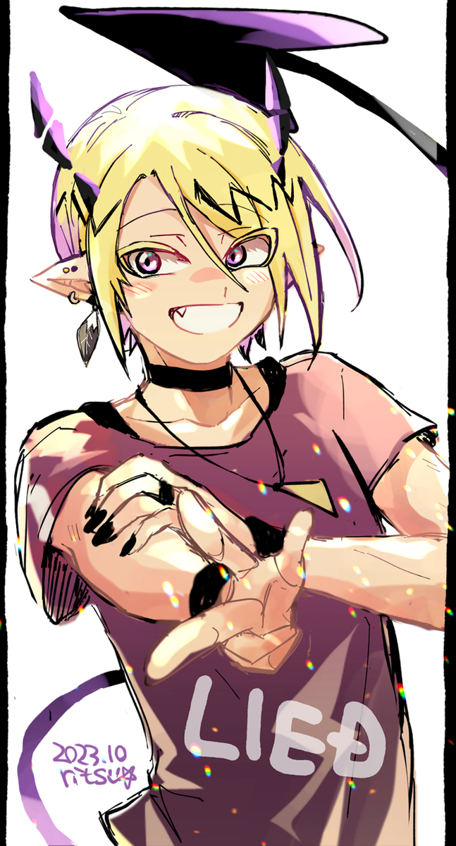 This is a pixiv picture whose title is 魔入間｜リード.