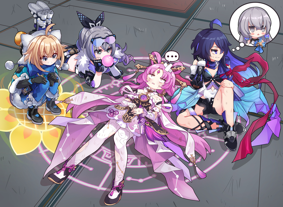 This is a pixiv picture whose title is Quantum team...