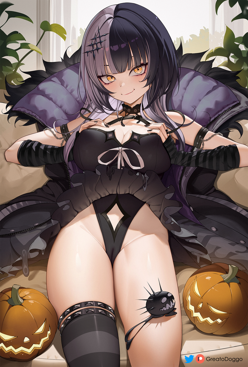 This is a pixiv picture whose title is Ready to trick or treat?.