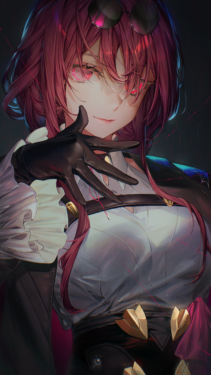 This is a pixiv picture whose title is Kafka.