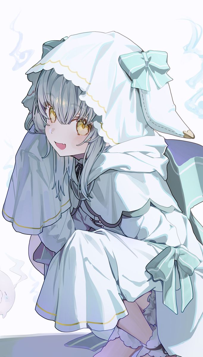 This is a pixiv picture whose title is おばけのぴおん.