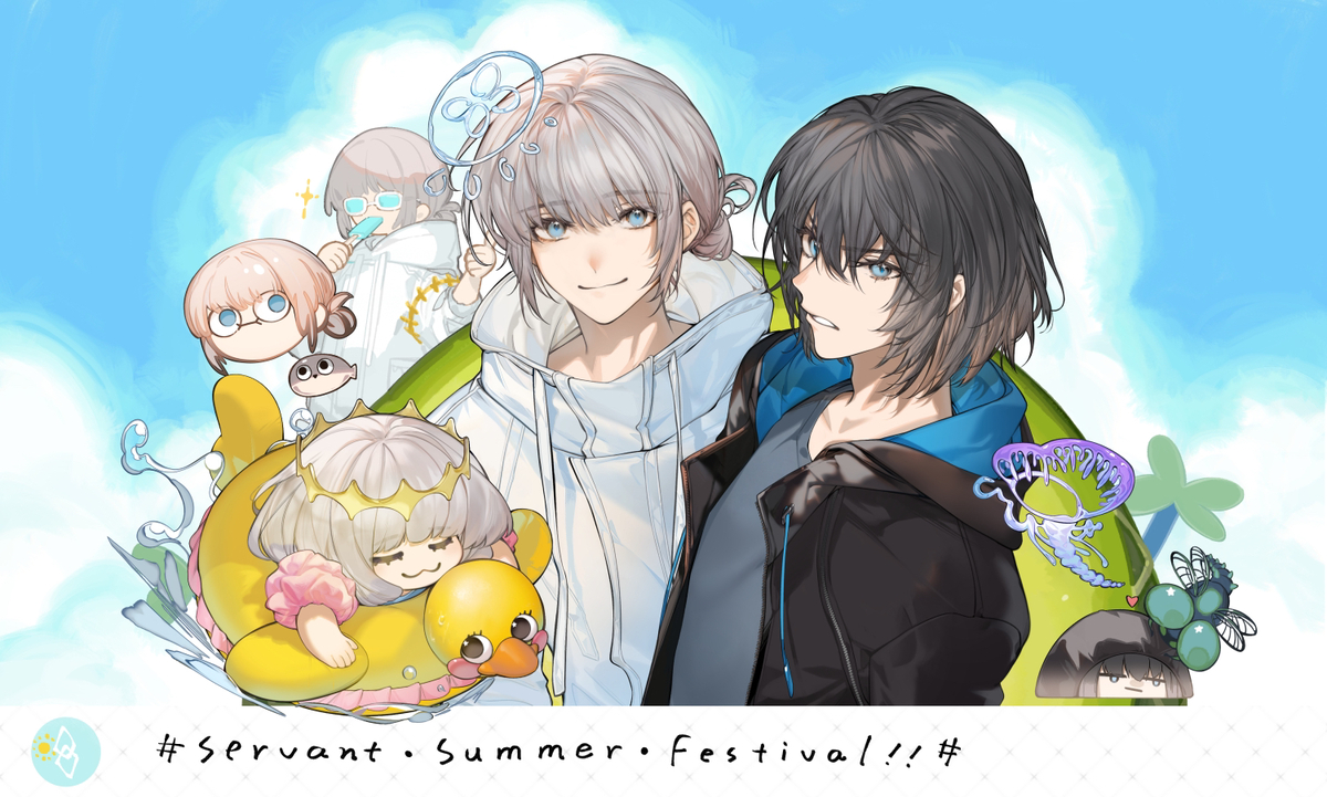 This is a pixiv picture whose title is Servant·Summer·Festival！.