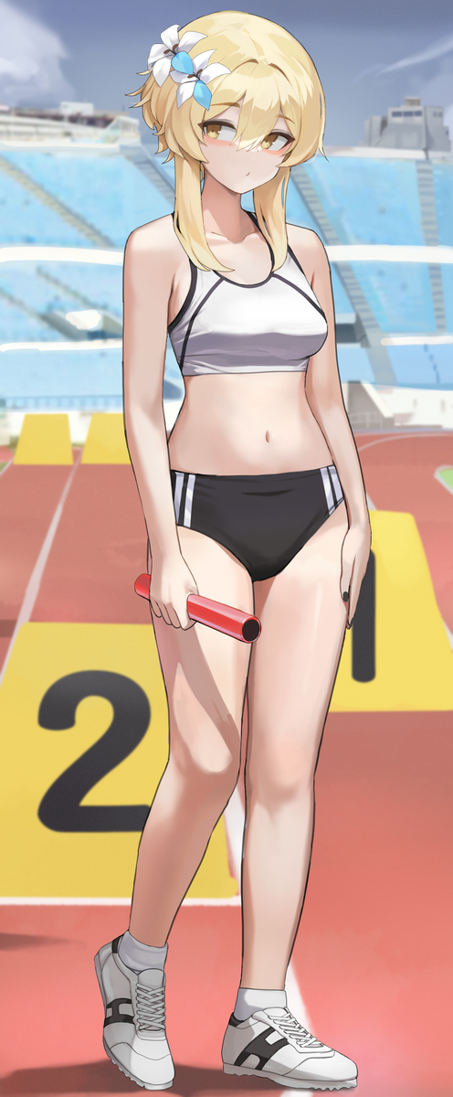 This is a pixiv picture whose title is 荧.
