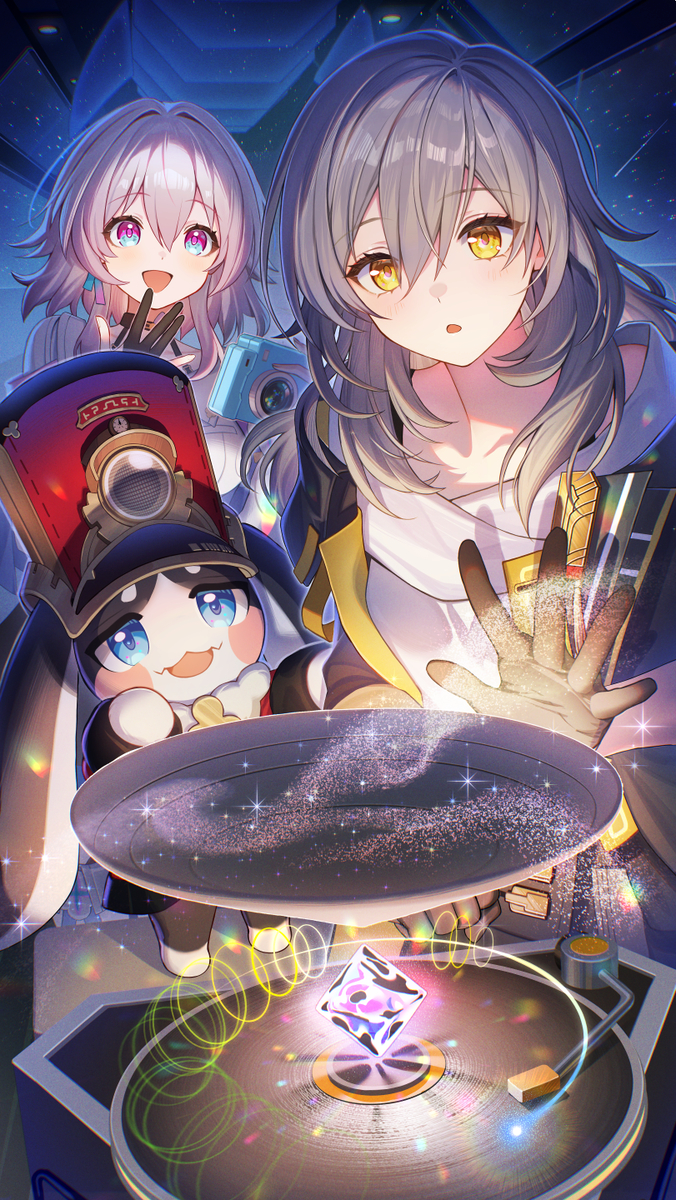 This is a pixiv picture whose title is Cosmic Remix.