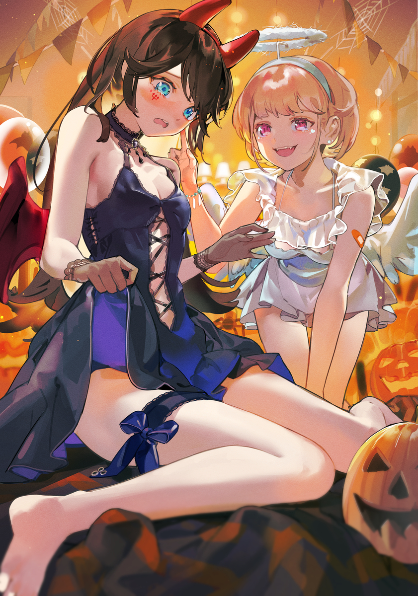 This is a pixiv picture whose title is ハロウィン.