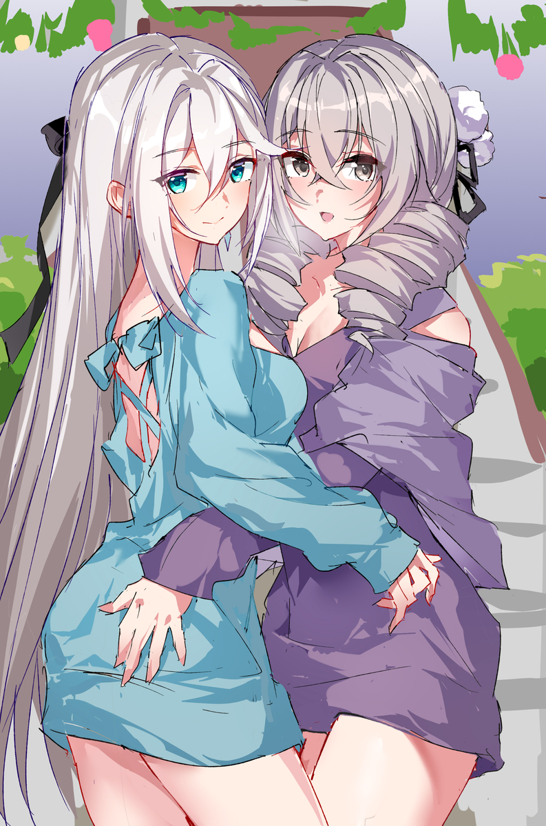 This is a pixiv picture whose title is 丈母娘们～！.