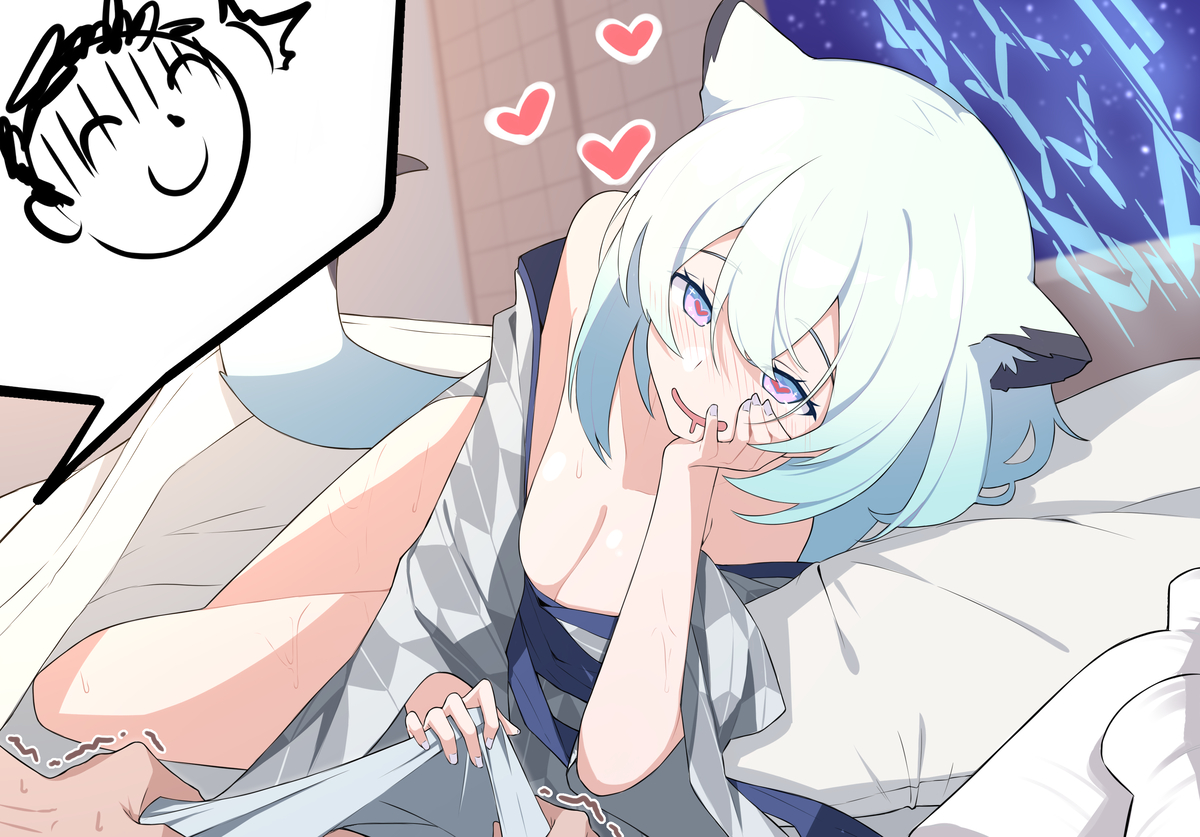 This is a pixiv picture whose title is 間宵シグレ.