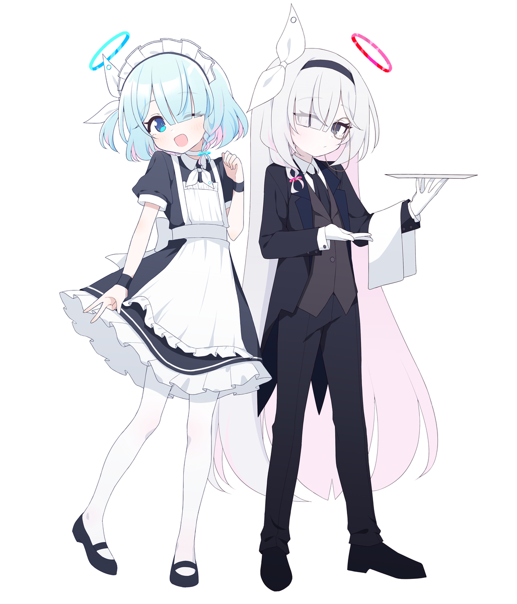 This is a pixiv picture whose title is アロナ&プラナ.