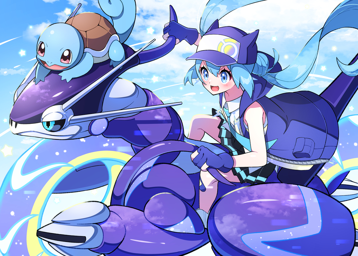 This is a pixiv picture whose title is ミライどんなだろう.