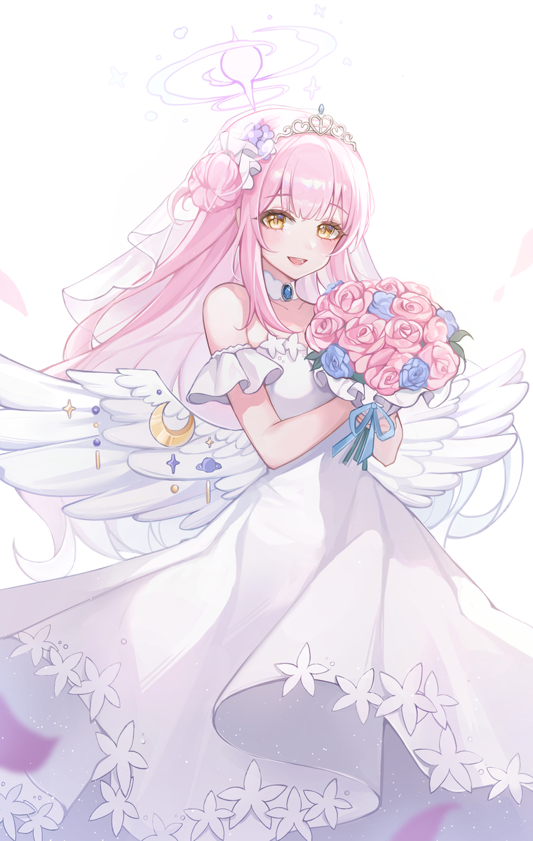 This is a pixiv picture whose title is 聖園ミカ.