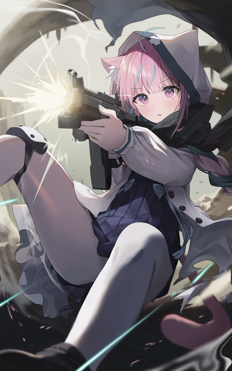 This is a pixiv picture whose title is 絶対負けない！！！！.