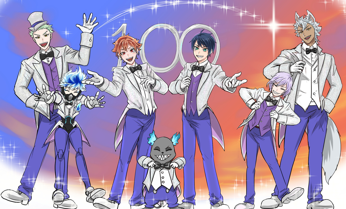This is a pixiv picture whose title is おめでとうディズニー100周年！.
