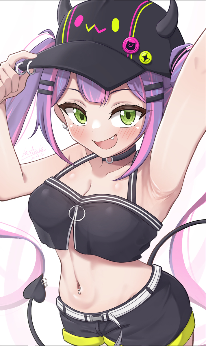 This is a pixiv picture whose title is 常闇トワ.