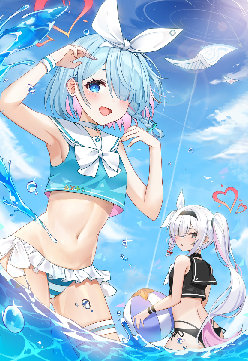 This is a pixiv picture whose title is ARONA.