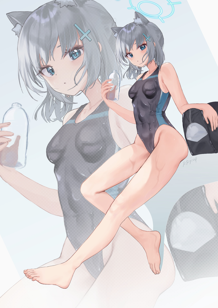 This is a pixiv picture whose title is １６日目　シロコ.