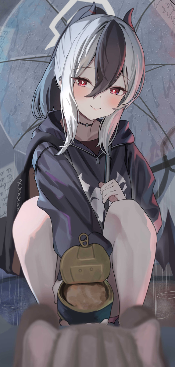 This is a pixiv picture whose title is 鬼方カヨコ.