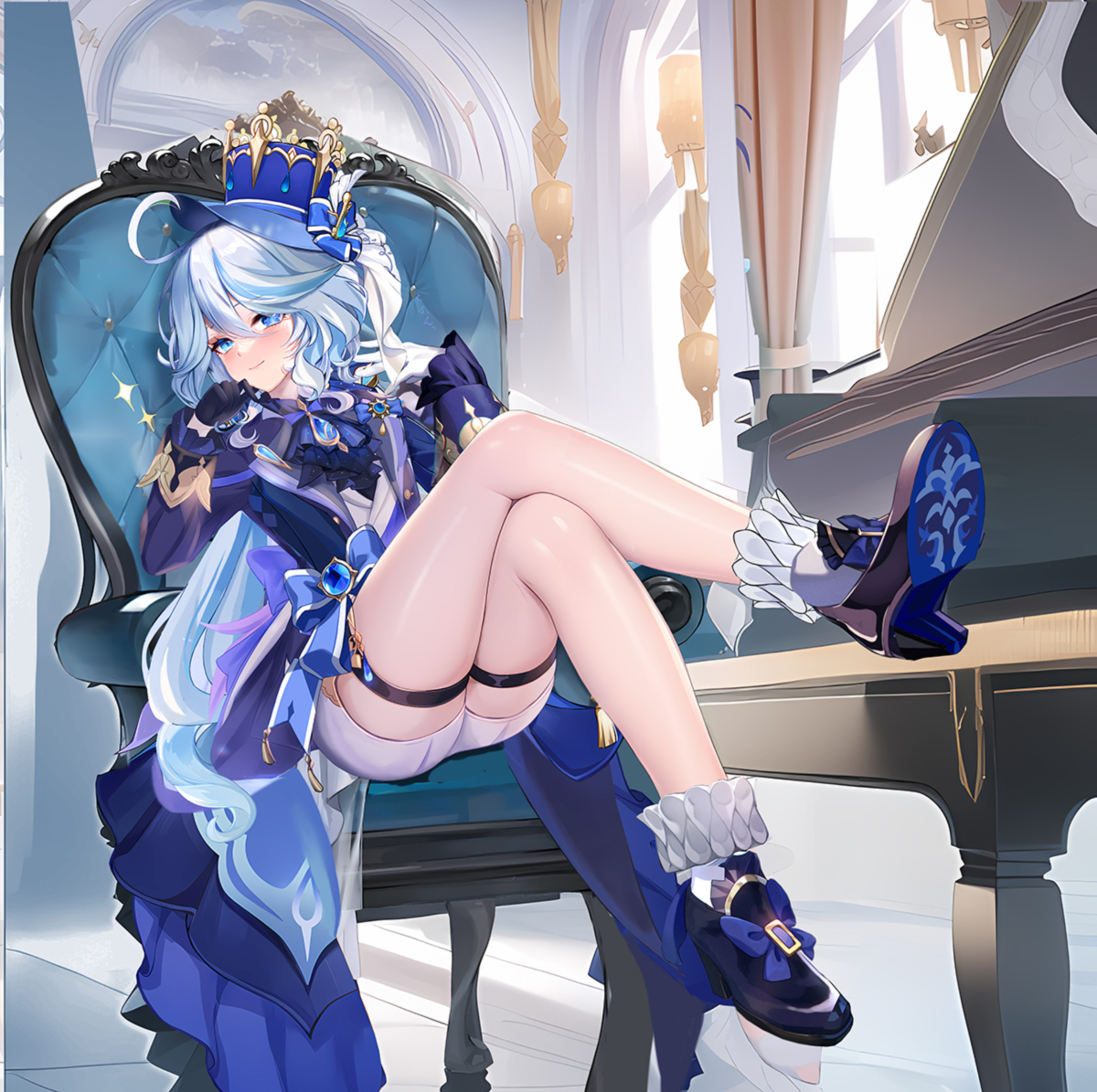 This is a pixiv picture whose title is 芙卡洛斯.