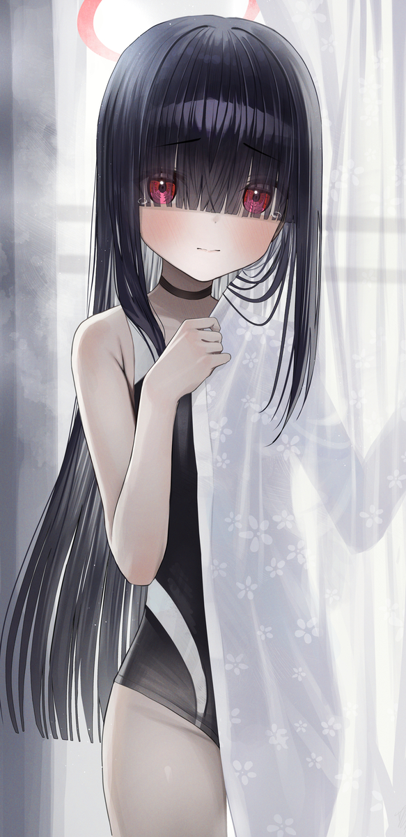 This is a pixiv picture whose title is 「……お待たせしました」　６１日目.