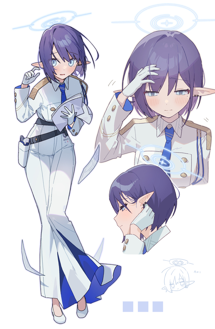 This is a pixiv picture whose title is 扇喜アオイ.