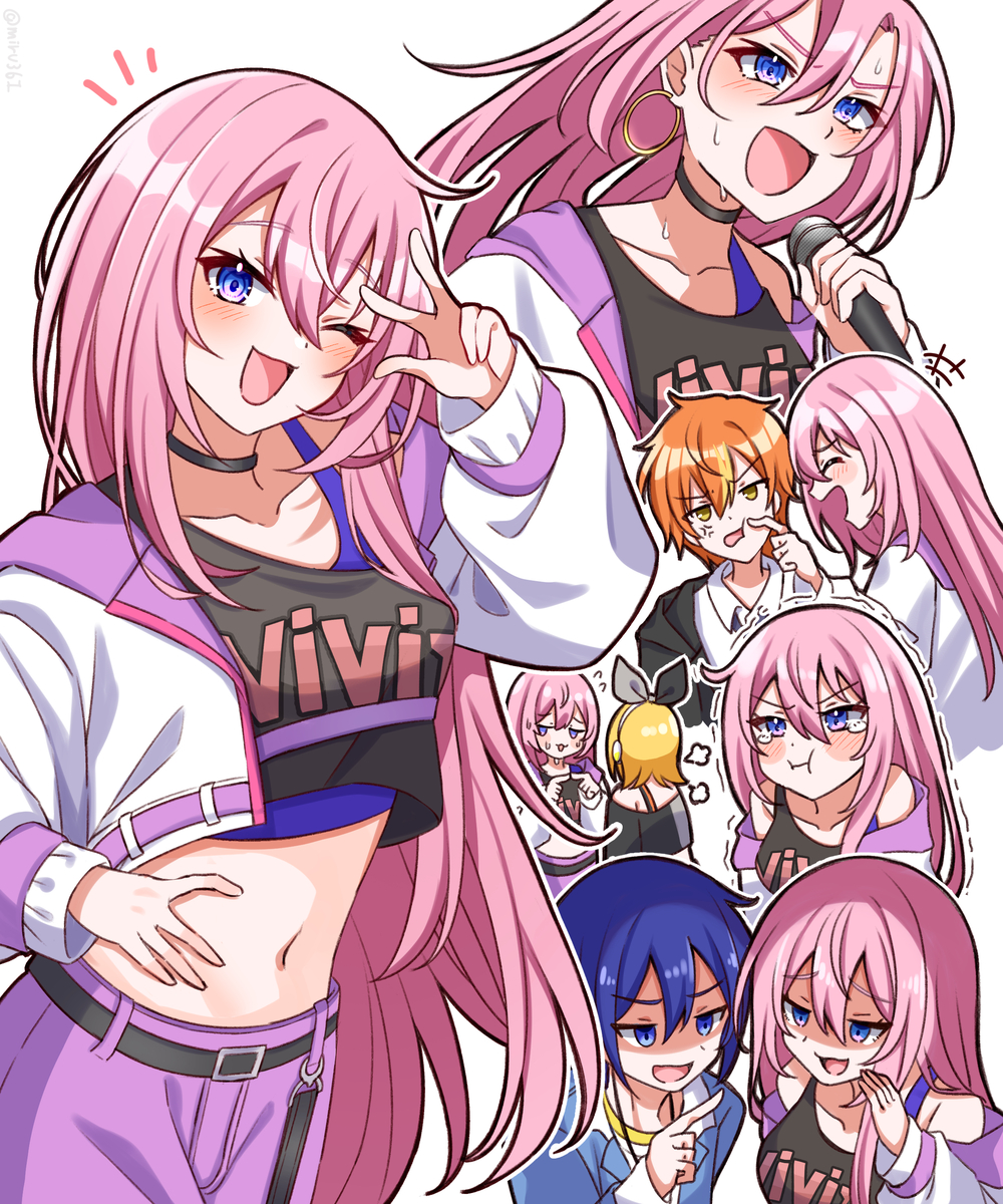 This is a pixiv picture whose title is いぇ〜い.