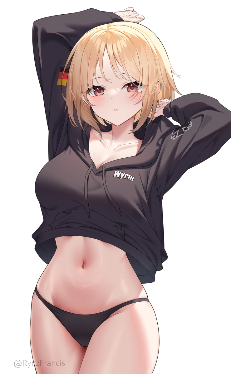 This is a pixiv picture whose title is MP40.